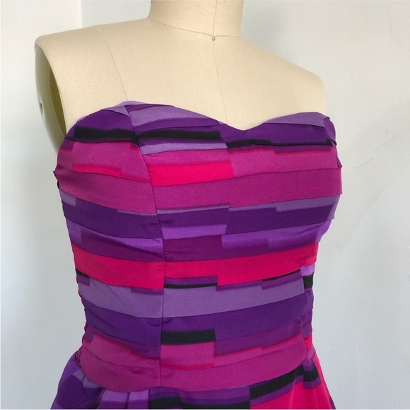 NWT Flynn & Rose Strapless Dress Size 4P - Picture 7 of 7